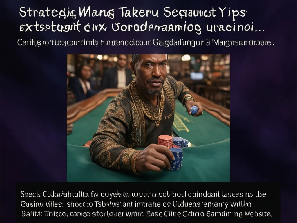 Strategi Menang Takeru Segawa